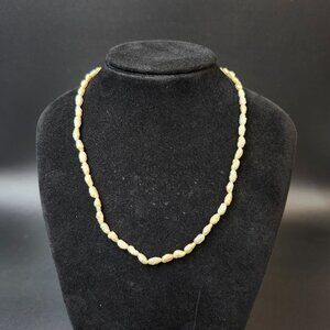 Vintage String Pearl Necklace 40cm